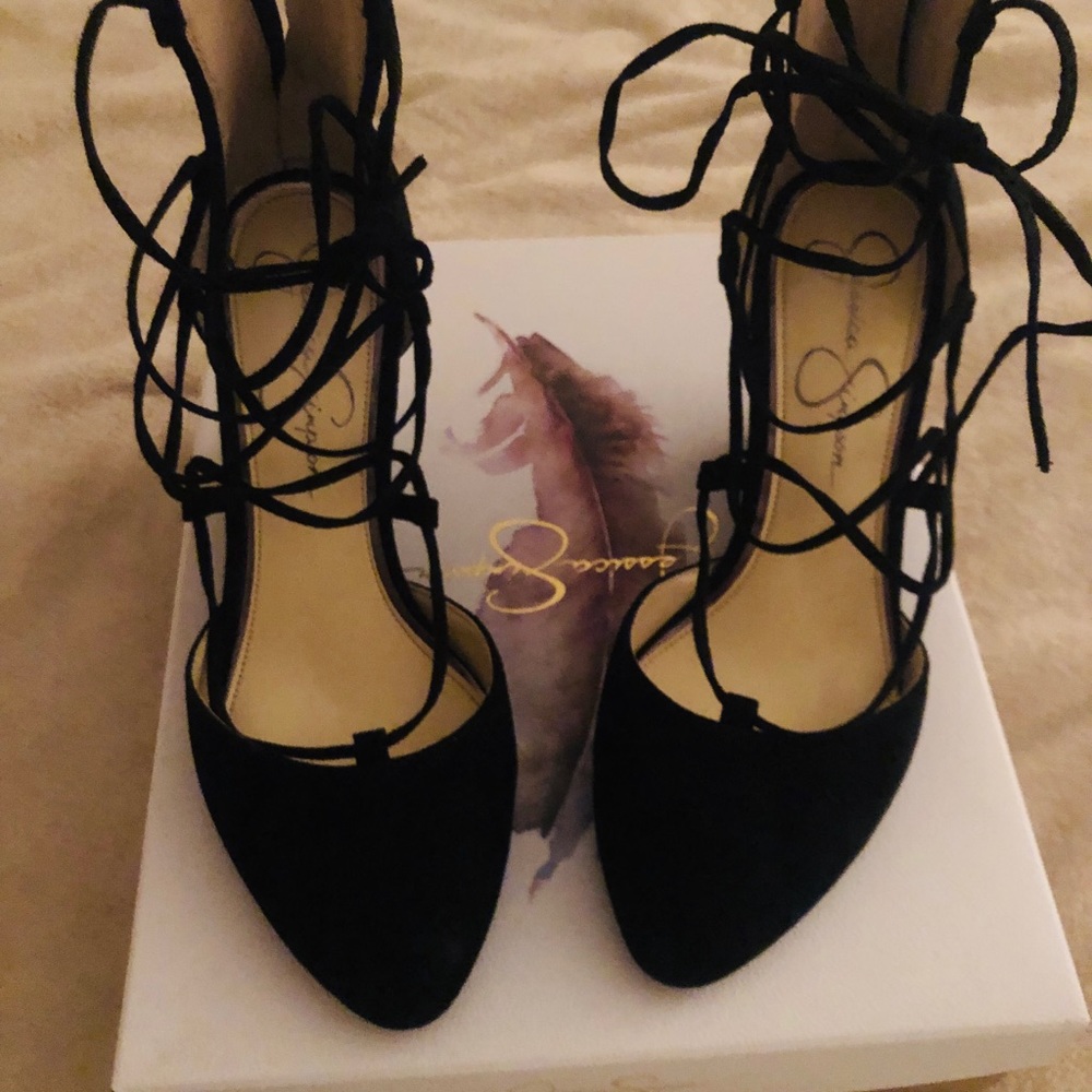 Jessica Simpson wedges